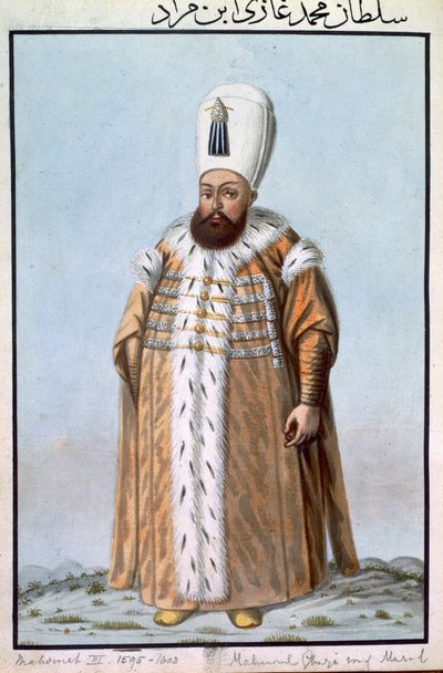 Mahomet (Mehmed) III (1566-1603) Sultan 1595-1603, from 